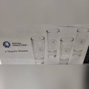 Royal Prestige Clear Tequila Glasses Set
